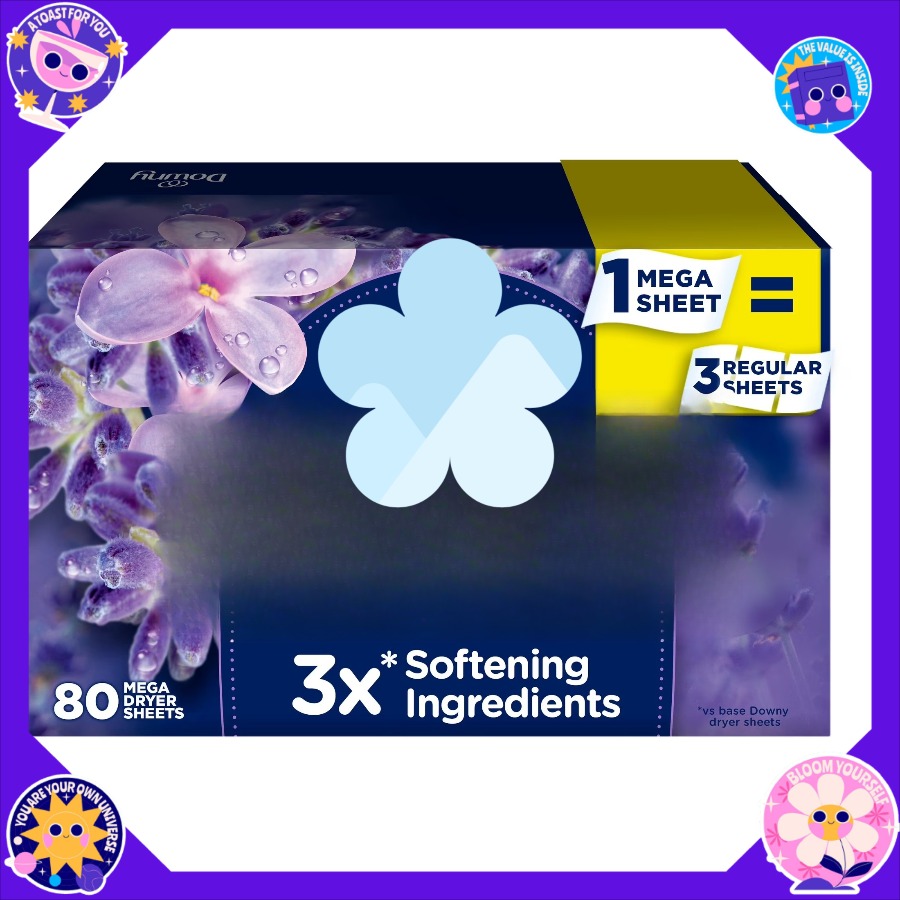 Fabric Softener Sheet - ICUTE-Downy Kumaş Yumuşatıcı Kurutma Makinesi Levhaları,