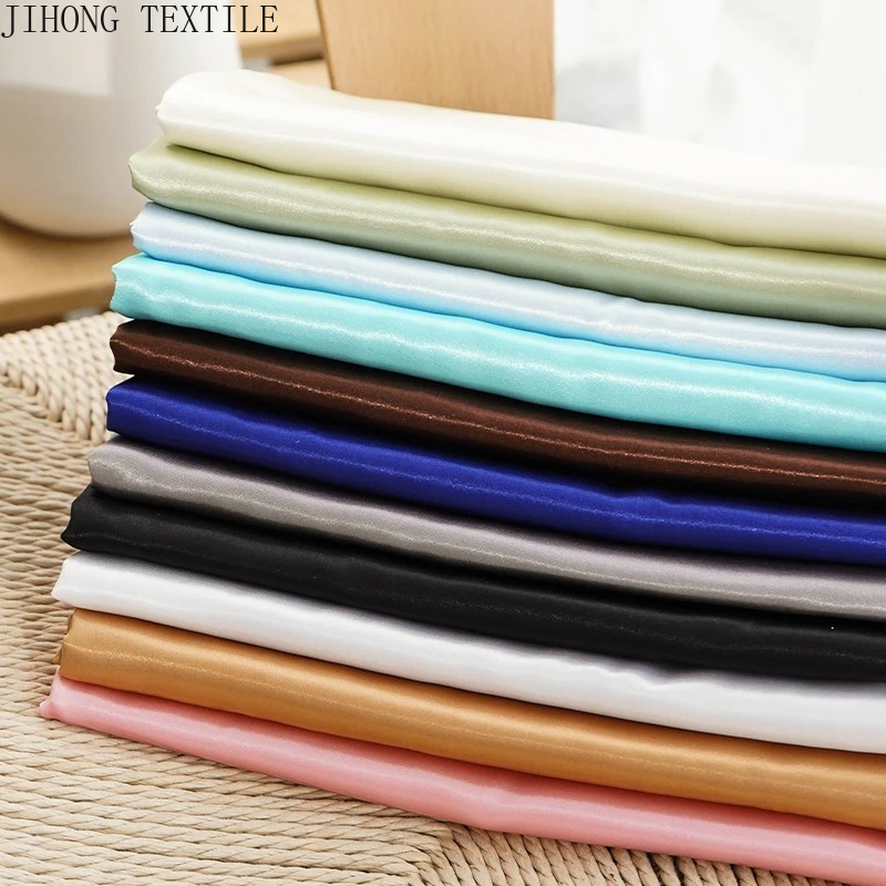 Is Sewing A Textile Craft - 26 Renk Premium Saten Kumaş Elbise