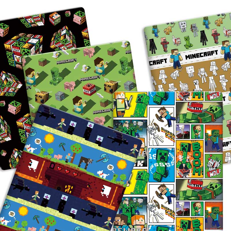 Sewing Textiles - Karikatür Polyester kumaş 140x50 cm pamuklu
