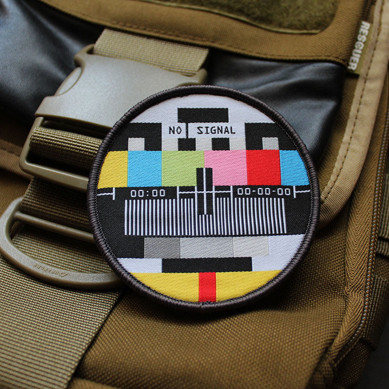 Sewing Labels - SİNYAL YOK Ultra ince Dokuma Etiket