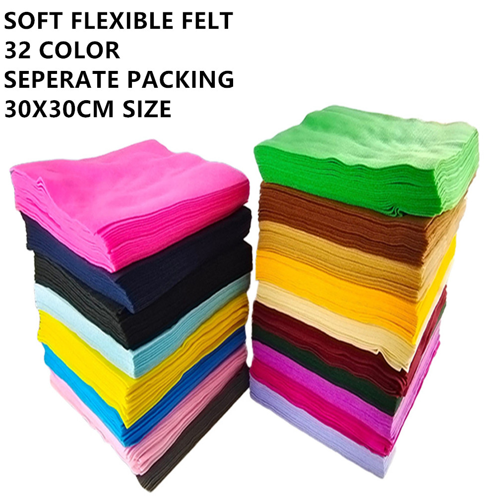 Is Sewing A Textile Craft - El sanatları için renkli keçe kumaş