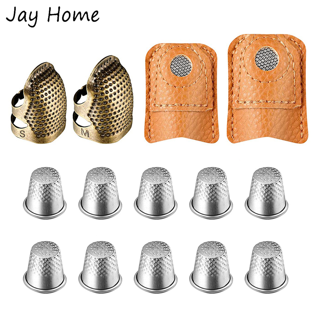14 adet Dikiş Yüksük Seti Meta - Sewing Thimble Metal incelemesi ve fiyatı