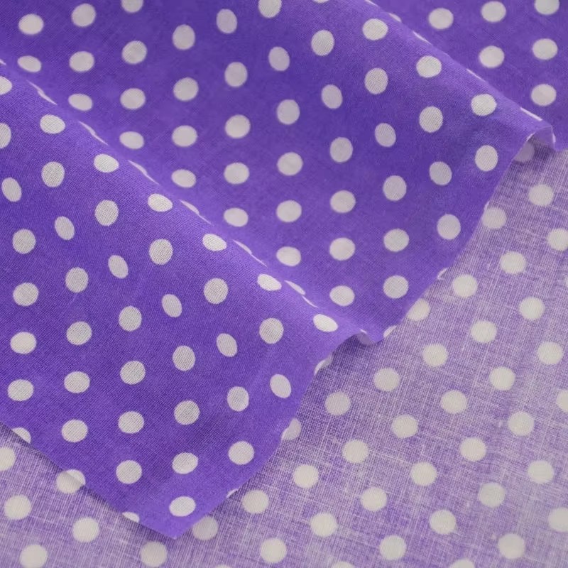 50X150CM beyaz turuncu Polka D - Sewing Textiles incelemesi ve fiyatı