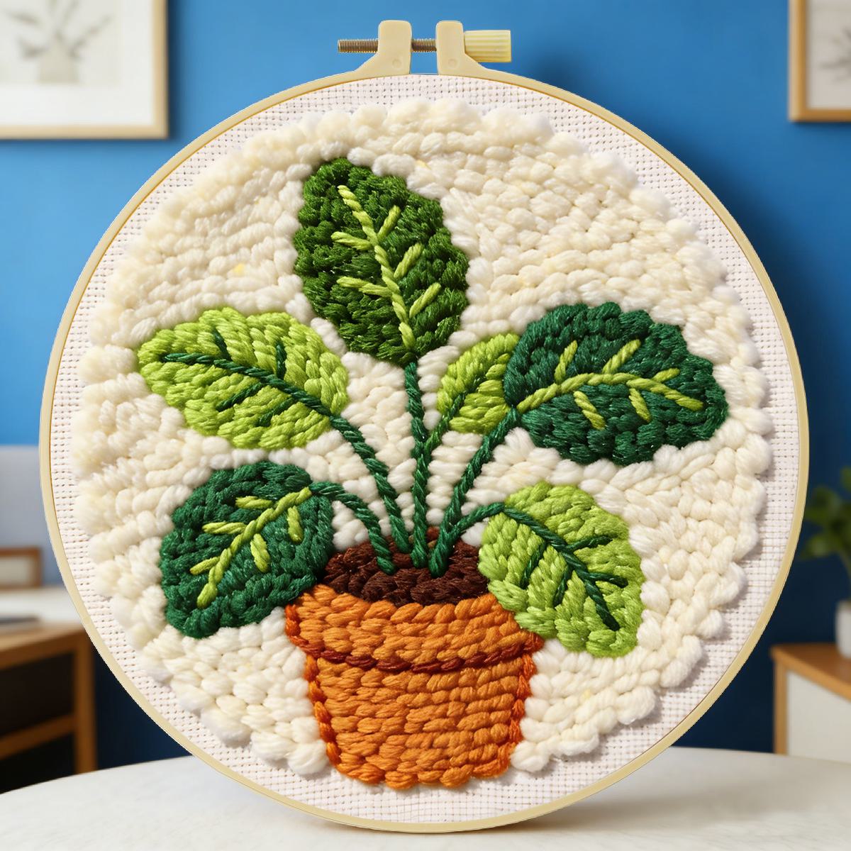 20X20CM/7.87 inç Yapraklar Pun - Is Sewing Textile Art incelemesi ve fiyatı