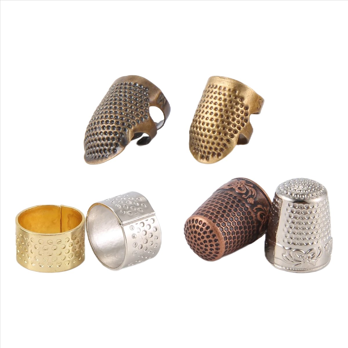 MALL 6 Parça Dikiş Yüksüğü Par - Sewing Thimble Metal incelemesi ve fiyatı