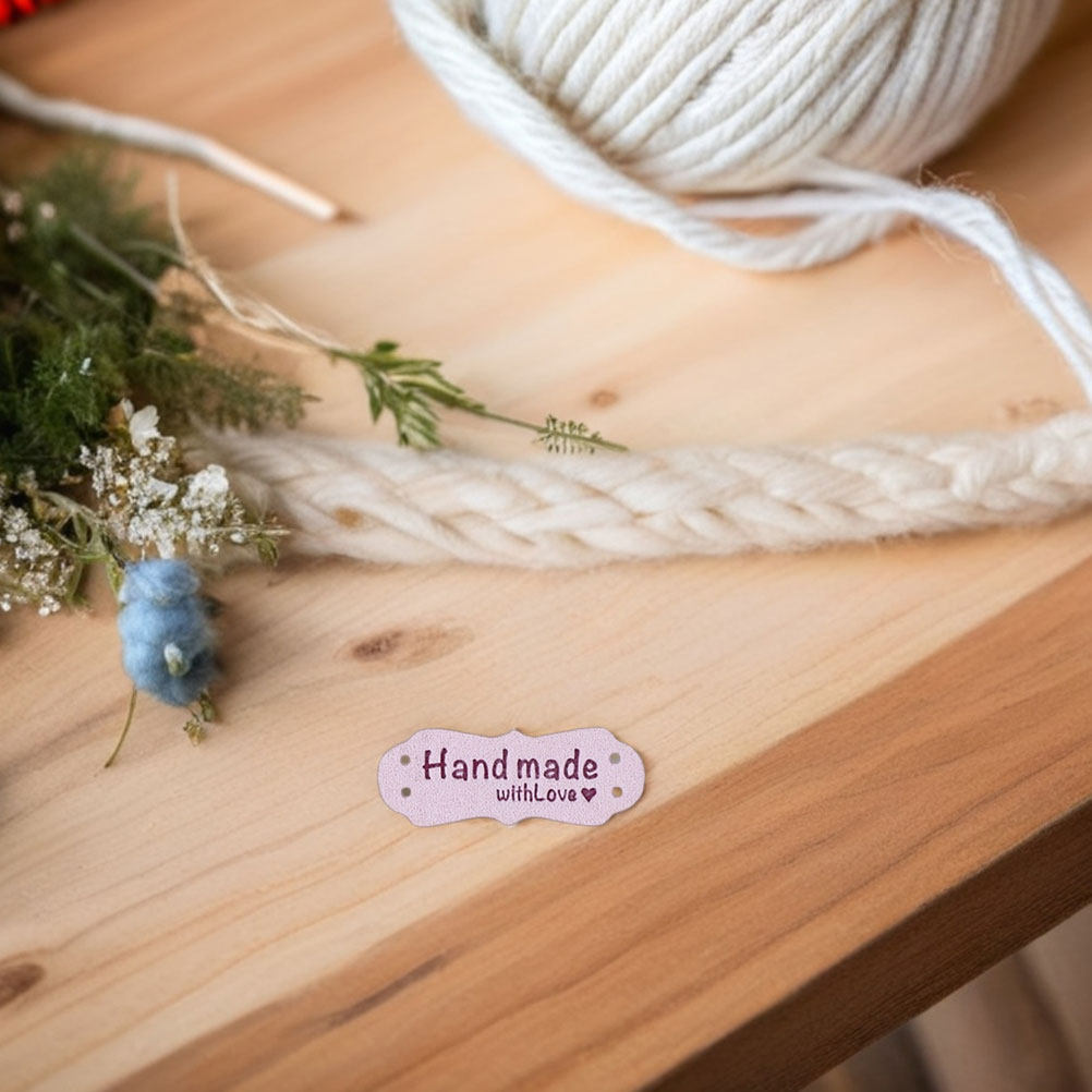100 Adet El Yapımı Kabartmalı  - Sewing Labels incelemesi ve fiyatı