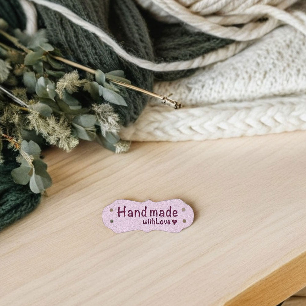 100 Adet El Yapımı Kabartmalı  - Sewing Labels incelemesi ve fiyatı