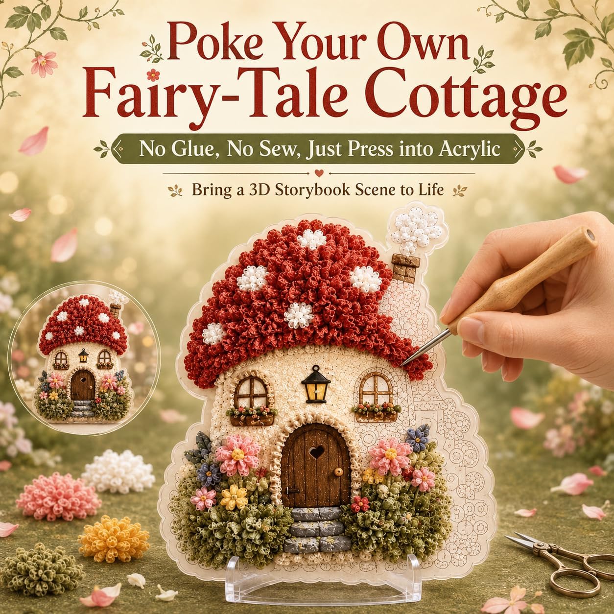 Kendin Yap 3D Kumaş Poke Art K - Is Sewing Textile Art incelemesi ve fiyatı