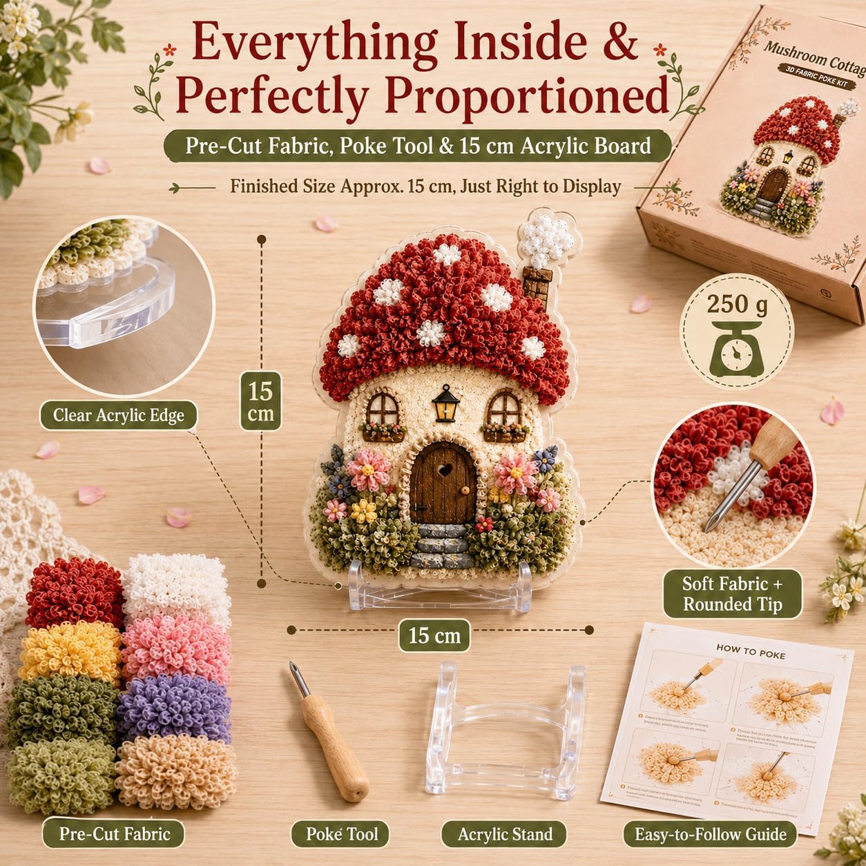 Kendin Yap 3D Kumaş Poke Art K - Is Sewing Textile Art incelemesi ve fiyatı