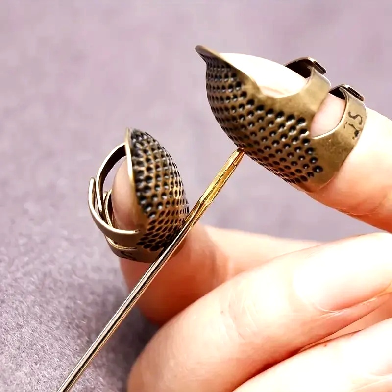 Ayarlanabilir Vintage Dikiş Yü - Sewing Thimble Metal incelemesi ve fiyatı
