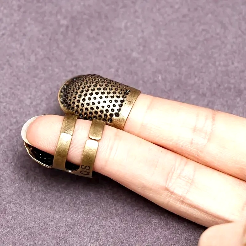 Ayarlanabilir Vintage Dikiş Yü - Sewing Thimble Metal incelemesi ve fiyatı
