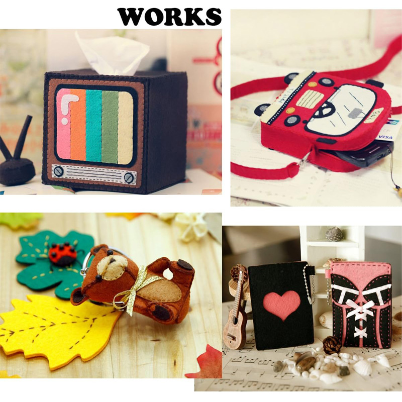 40 adet Yumuşak Keçe Kumaş Lev - Is Sewing A Textile Craft incelemesi ve fiyatı