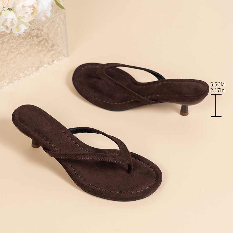 Kadın Kahverengi Topuklu Sanda - Sewing Nylon incelemesi ve fiyatı