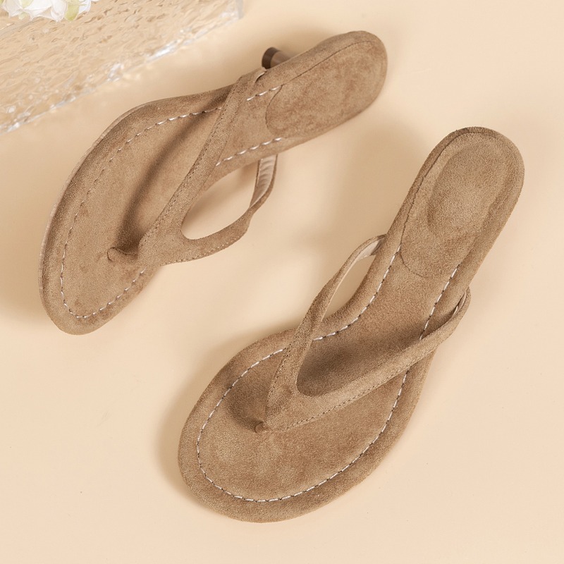 Kadın Kahverengi Topuklu Sanda - Sewing Nylon incelemesi ve fiyatı