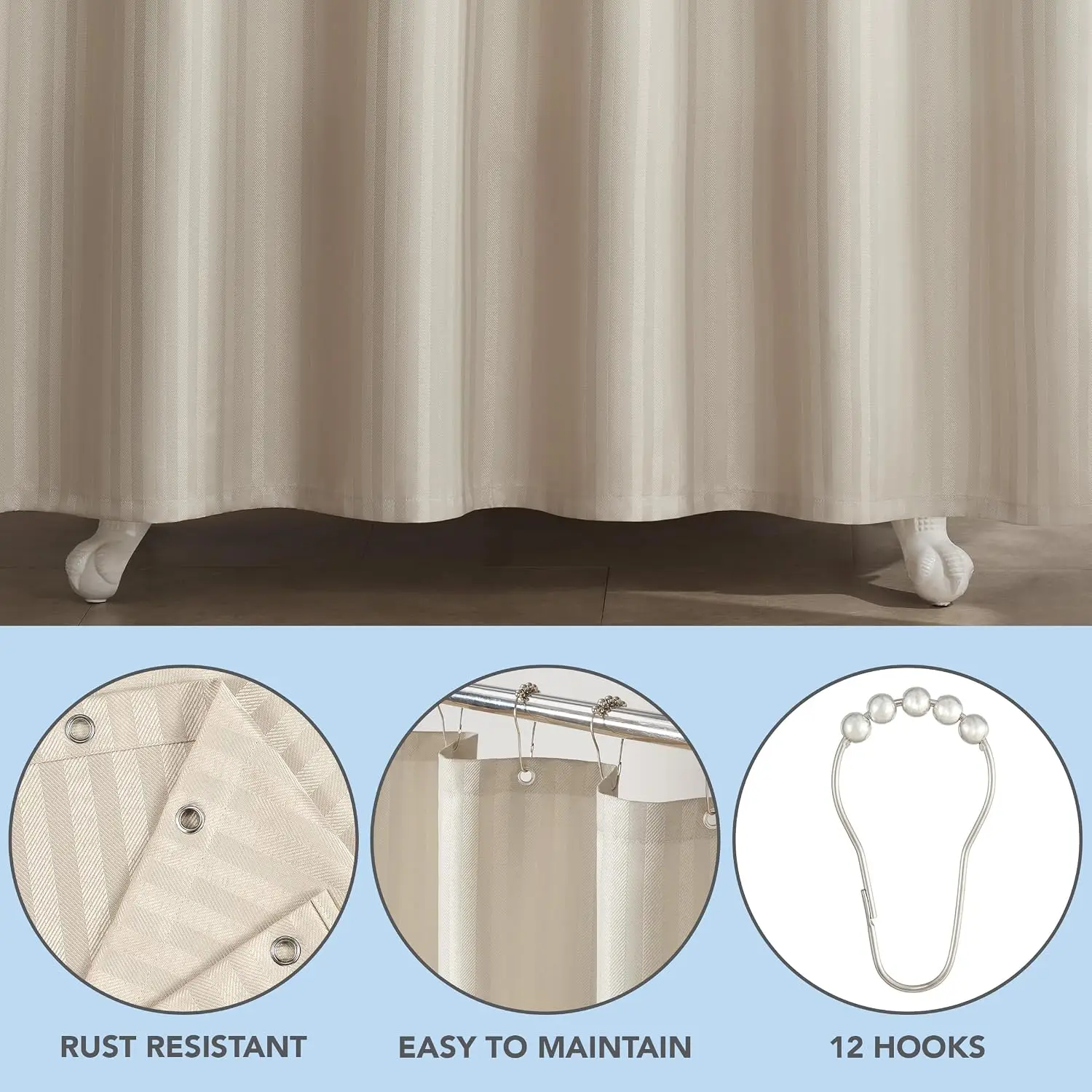 Arkwright Toplu Duş Perdesi Se - Fabric Weight Set incelemesi ve fiyatı