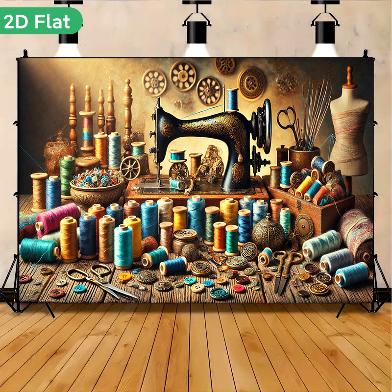 Vintage Retro Dikiş Atölyesi D - Is Sewing Textile Art incelemesi ve fiyatı