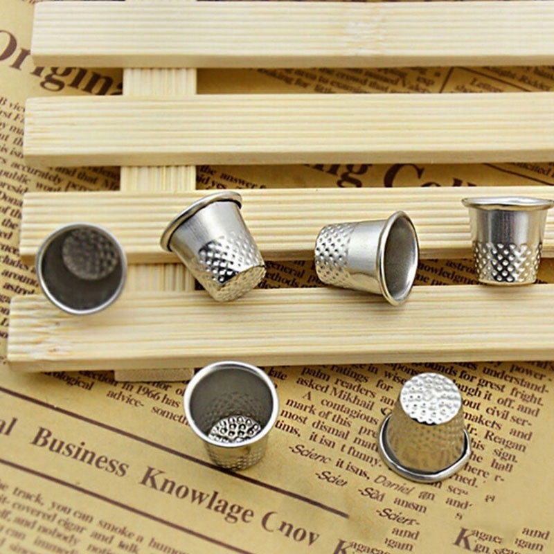 10 adet Metal Alüminyum Üst İğ - Sewing Thimble Metal incelemesi ve fiyatı