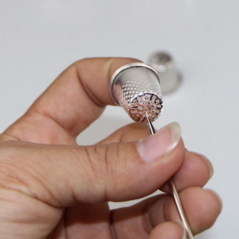 10 adet Metal Alüminyum Üst İğ - Sewing Thimble Metal incelemesi ve fiyatı