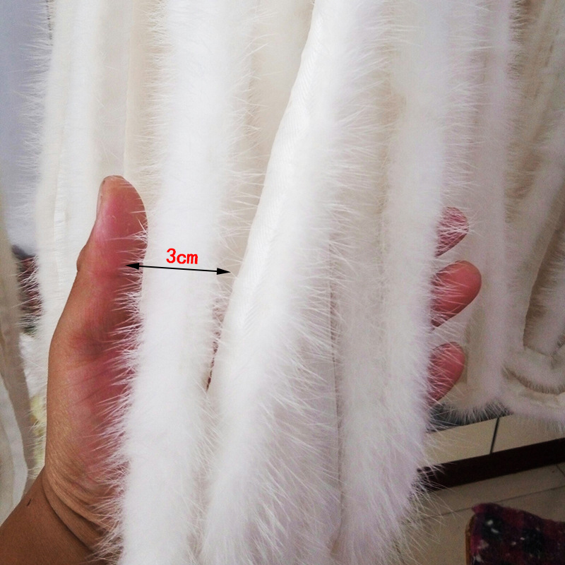 1 metre Gerçek Vizon Kürk Şeri - Sewing Textiles incelemesi ve fiyatı