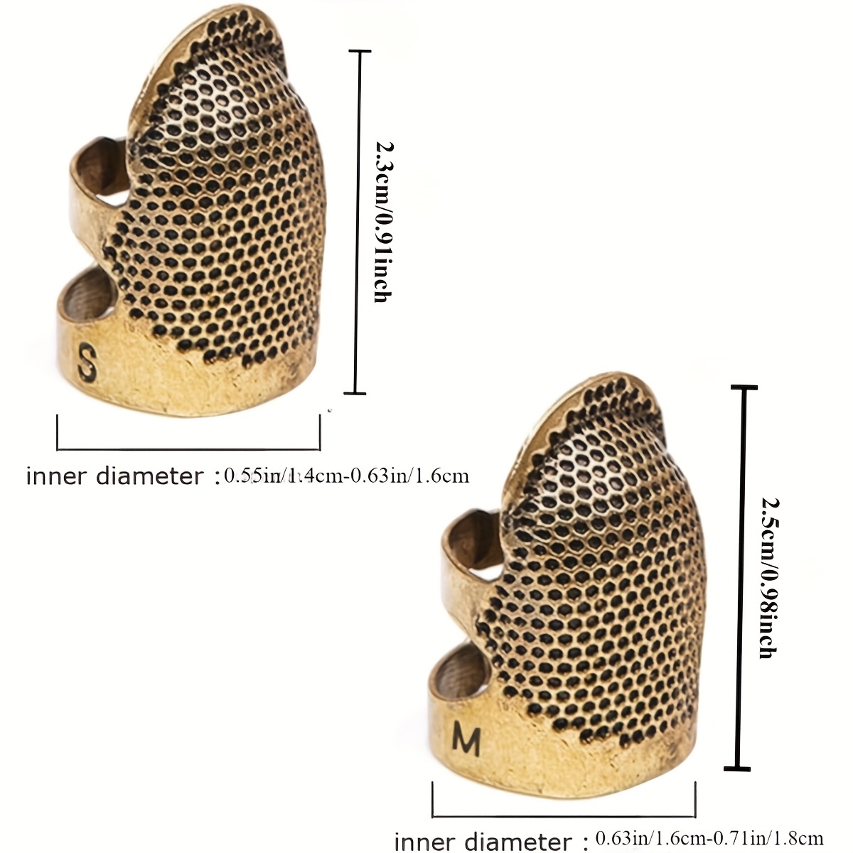 4 adet Dikiş Yüksüğü Parmak Ko - Sewing Thimble Metal incelemesi ve fiyatı