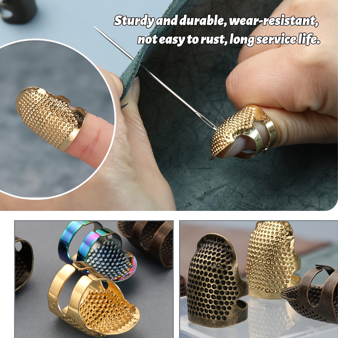 4 adet Dikiş Yüksüğü Parmak Ko - Sewing Thimble Metal incelemesi ve fiyatı